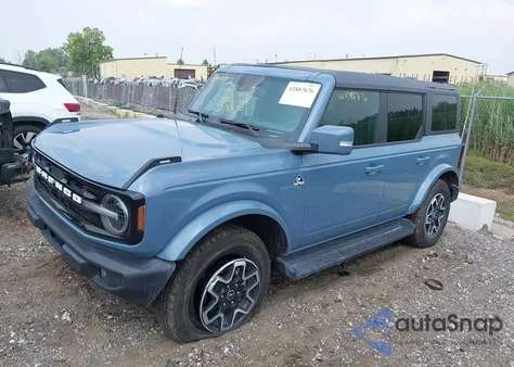 2025 Ford Bronco Outer Banks from USA, damaged, VIN 1FMEE8BP7SLA52836